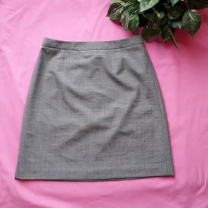 J. Crew gray mini skirt